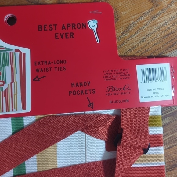 Apron--NOW With More Holy Sh*t--Blue Q - Picture 7 of 7